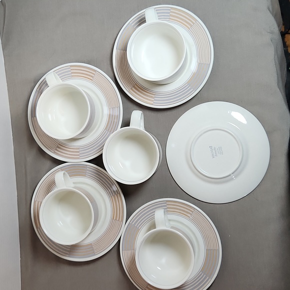 Mikasa Intaglio Tracing Cups & Saucers CAC06 - Picture 4 of 5